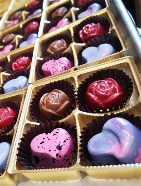 Chocolats de la chocolaterie Rose Elizabeth