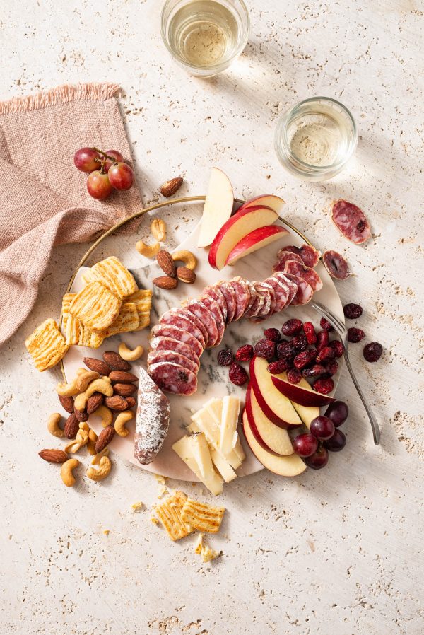 Saucisson sec bière blanche et canneberge de porc biologique