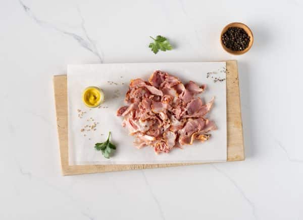 Smoked meat de porc biologique