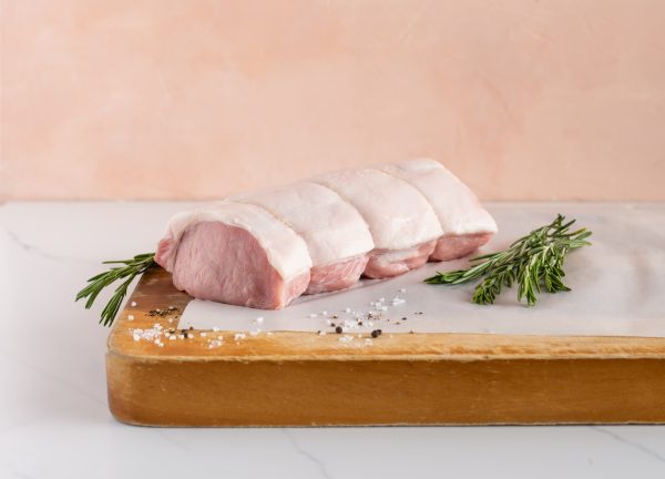 Rôti de longe de porc biologique