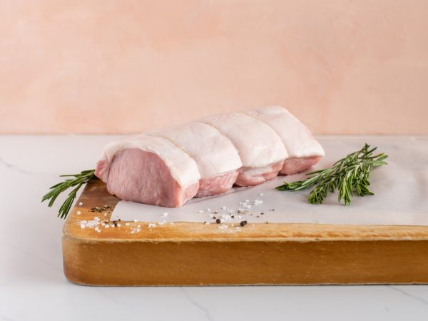 Rôti de longe de porc biologique