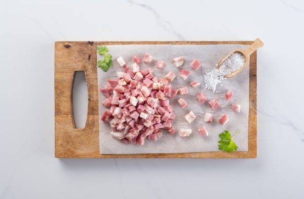 Lardons de porc biologique