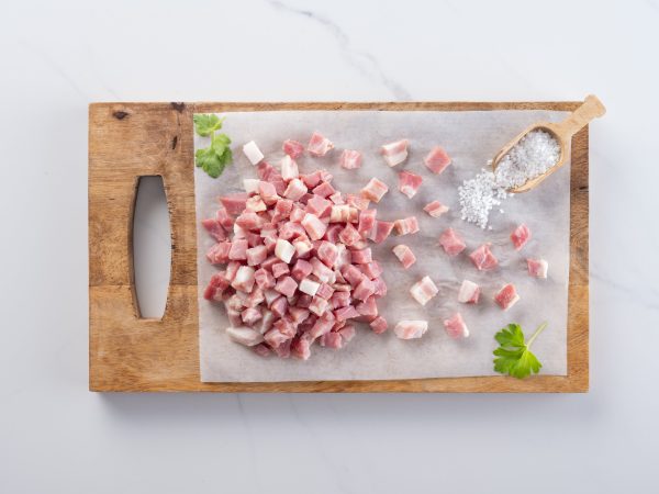 Lardons de porc biologique