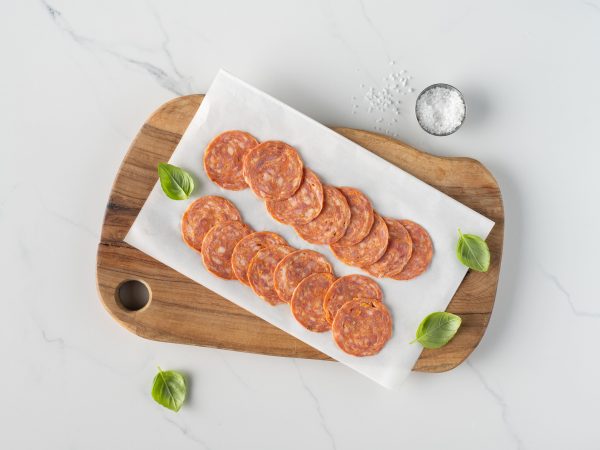 Pepperoni de porc biologique
