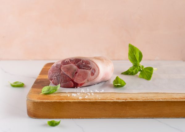 Jarret individuel de porc biologique