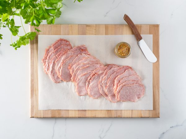 Jambon blanc tranché de porc biologique