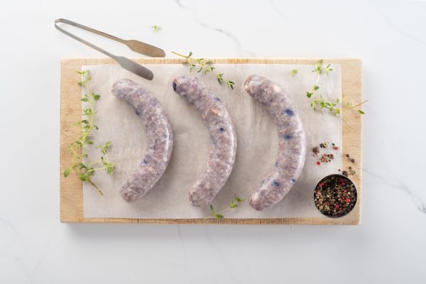 Saucisse aux bleuets et fromage