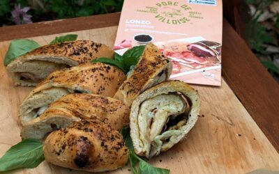 Stromboli au Lonzo de Porc de Villoise par Lyne Pedneault