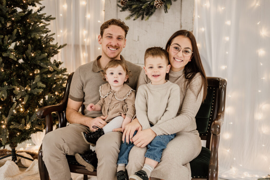 photo de famille de noel