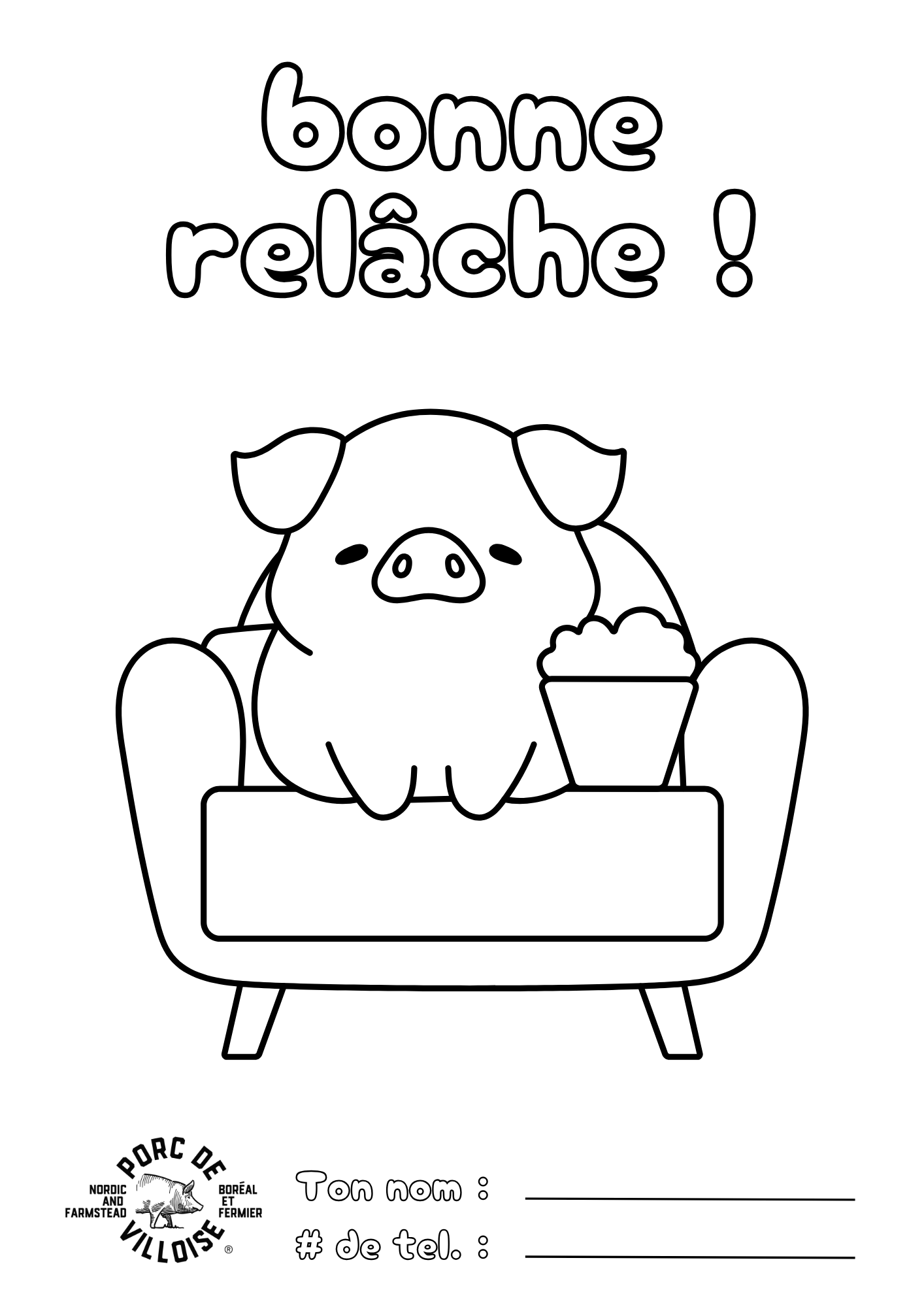 Coloriage de la relâche – Image 2