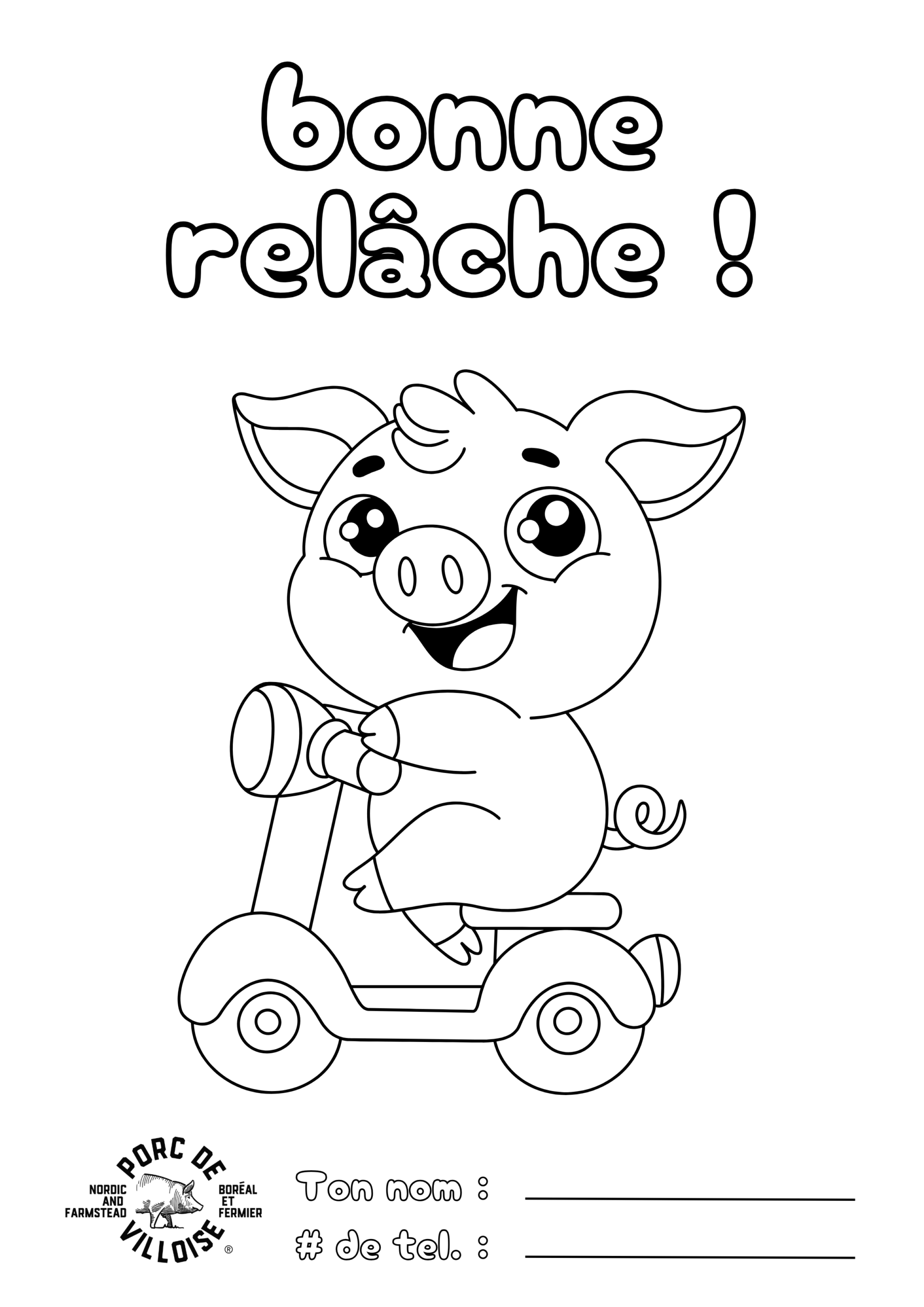 Coloriage de la relâche – Image 3